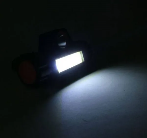 Акумулаторен LED челник, CREE LED + COB CREE LED — снимка 6