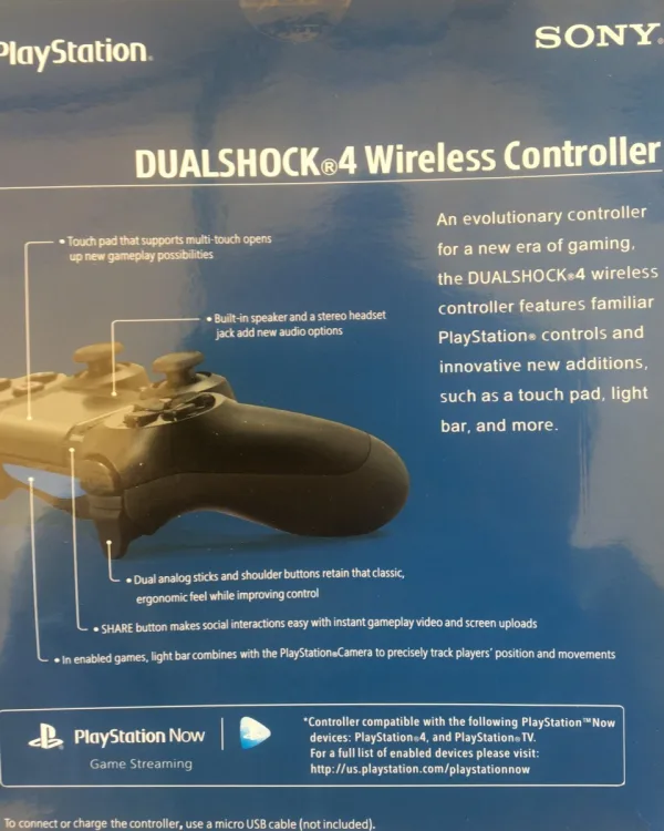 Джойстик Sony -Dualshock Ps4 — снимка 3