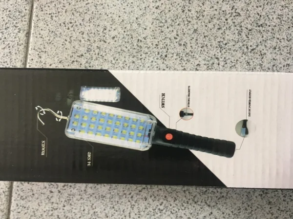 Акумулаторна COB LED pаботна лампа ZJ-859 — снимка 7