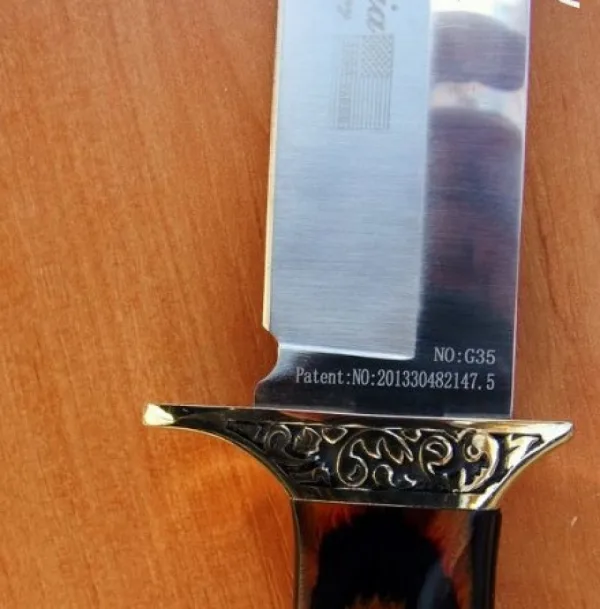 Ловен нож с фиксирано острие COLUMBIA G35 -175Х300 — снимка 4
