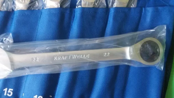 Звездогаечни Тресчотни Ключове Kraftwelle 12 бр — снимка 4