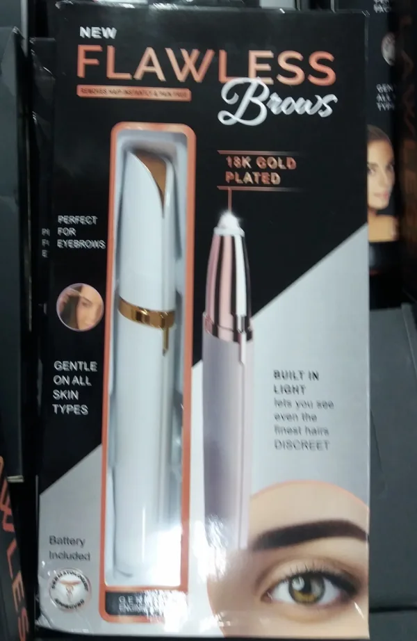 Дискретен епилатор за безупречно гладка кожа Flawless Brows — снимка 3