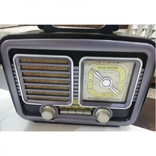 Ретро - FM/AM/SW ,USB TFт радио - Kemai MD-1709BT — снимка 3