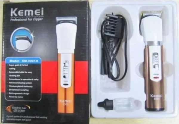 Машинка за подстригване Kemei Km-3001A — снимка 2