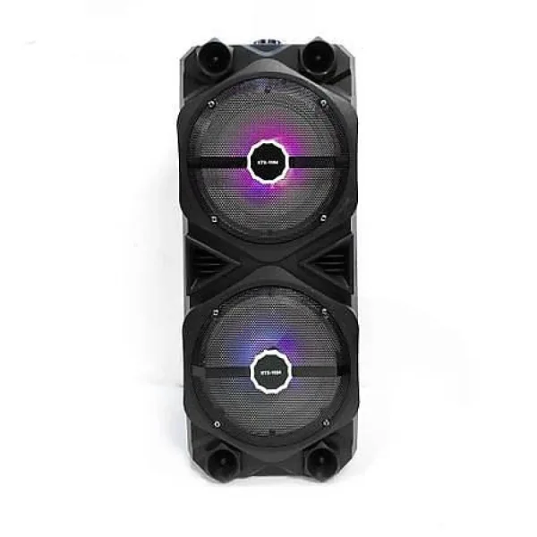 Двойна Караоке колона 2х6" ,активна тонколона с микрофон: KTX-1054 — снимка 4