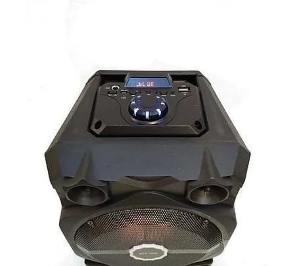Двойна Караоке колона 2х6" ,активна тонколона с микрофон: KTX-1054 — снимка 5