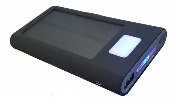 Външна соларна батерия power bank 10 000 mAh Wireless charging qi — снимка 2