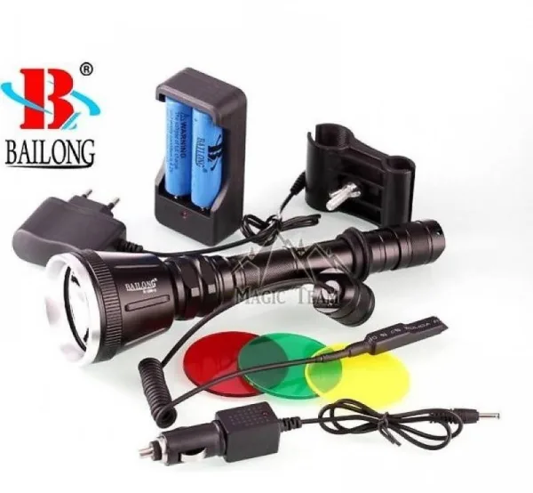 Фенер за лов BL-Q2888-T6 CREE + два акумулатора — снимка 4