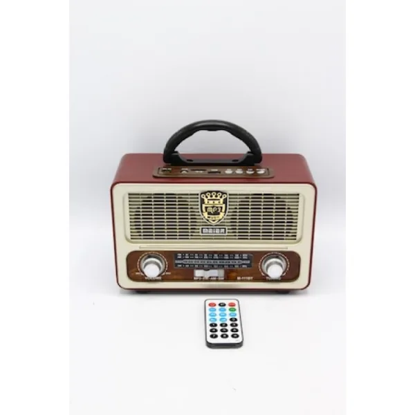 Ретро( Винтидж)Радио Meier M-111BT FM, Bluetooth USB SD AUX — снимка 4