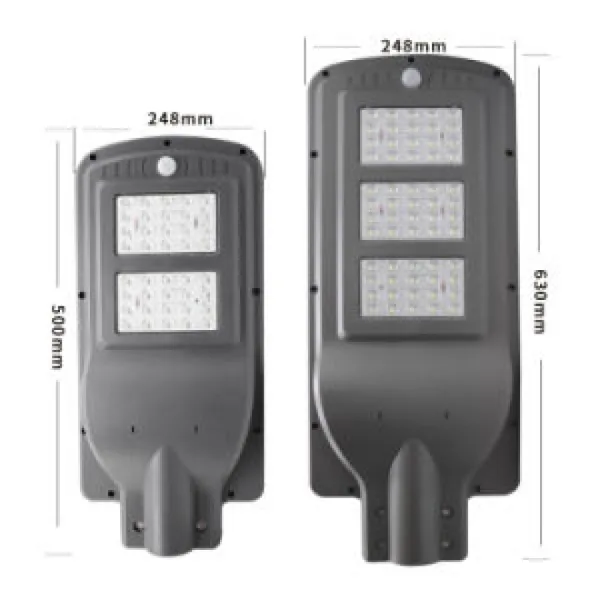 Соларна лампа 40W с pir датчик за движение, IP65 + дистанционно — снимка 4