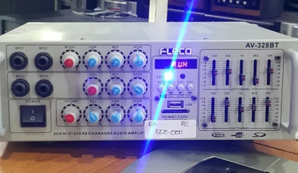 Домашен усилвател UKC - AV-328BT +FM — снимка 4