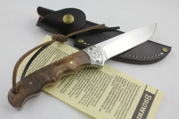 Browning 3 модела на ловен нож с калъф 22-23 см — снимка 2