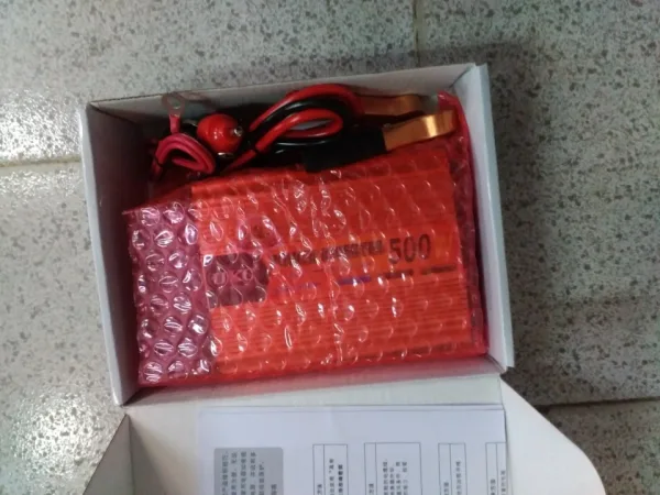 UKC инвертор за автомобил, 12V-220V, 500W — снимка 3