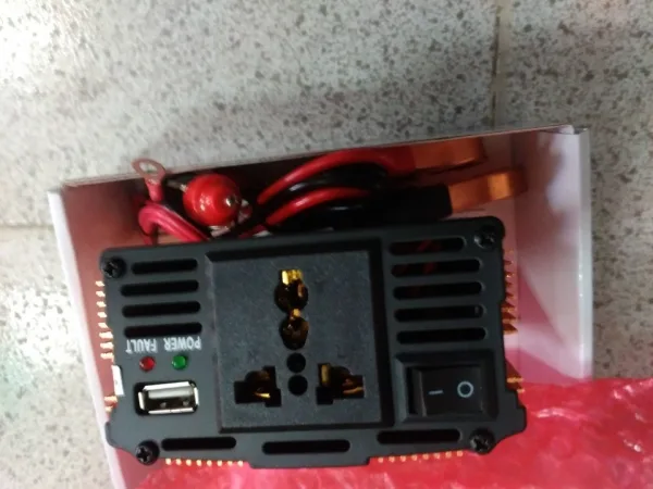 UKC инвертор за автомобил, 12V-220V, 500W — снимка 4