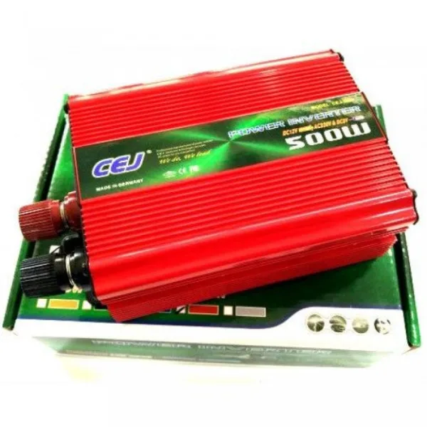 Инвертор на напрежение, CEJ, 12V-220V, мощност 500w. — снимка 4