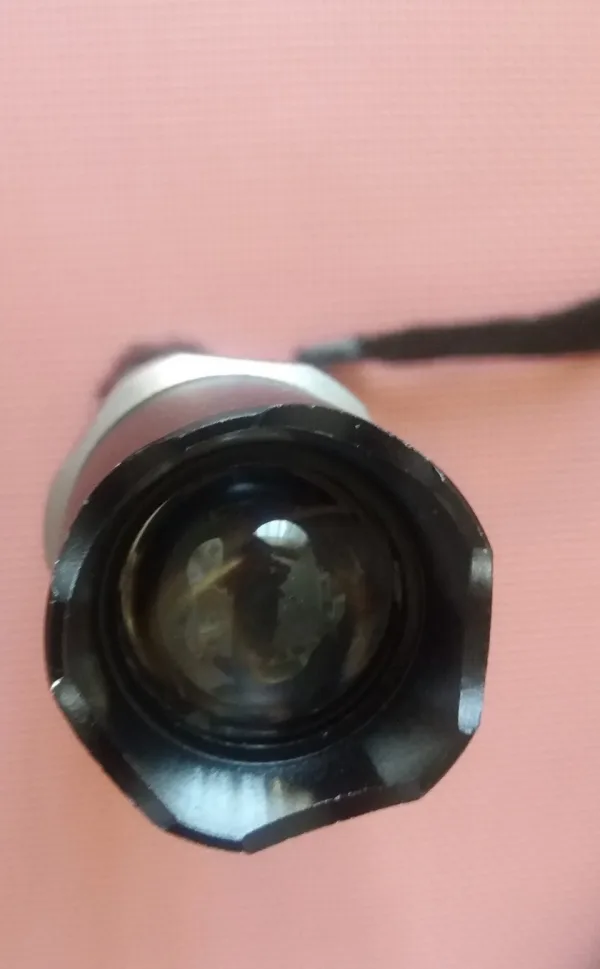 Мощен LED акумулаторен прожектор BL- CREE -T6+COB с USB — снимка 2