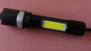 Мощен LED акумулаторен прожектор BL- CREE -T6+COB с USB