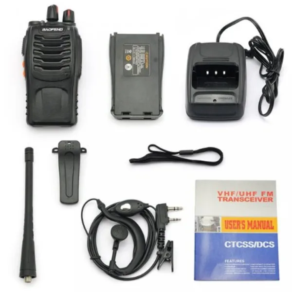 Радиостанция Baofeng 888 Walkie Talkie Uhf 400-470mhz (16 канала) — снимка 5