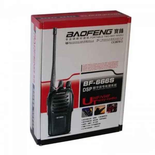 Baofeng Bf 666 5w 400-470 Радиостанция Baofeng Bf-666s 5w — снимка 2