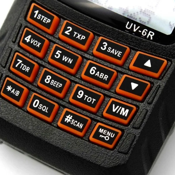 Двубандова Радиостанция Baofeng 6R 5/8w DTMF,CTCSS,DCS — снимка 3