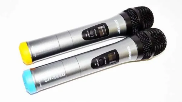 Безжични микрофони SHURE SH-588D — снимка 5