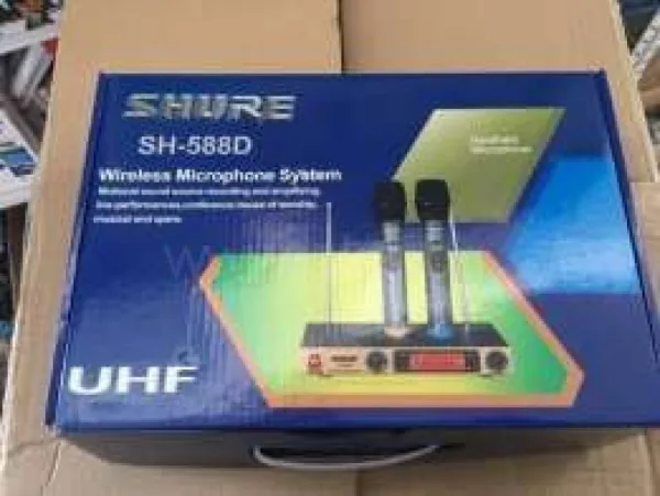 Безжични микрофони SHURE SH-588D — снимка 9