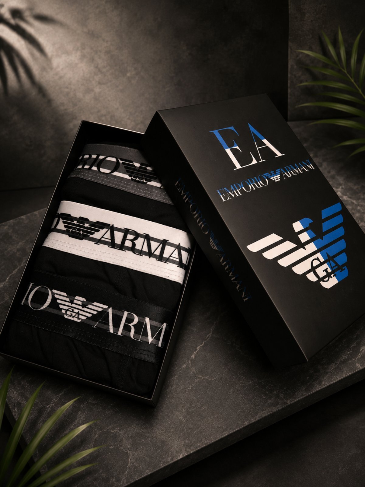 Emporio Armani EA7 — Мъжки боксерки 3бр/кутия #74