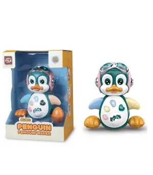 Музикална играчка пингвин в кутия