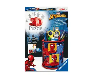 Ravensburger - Пъзел 3D - Спайдърмен поставка за моливи