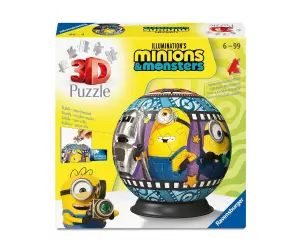 Ravensburger - Пъзел 3D 72 ел. - Миньоните 3 Пъзел топка