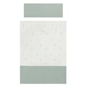 Спален к-кт 2ч. Blue Sky 110x115 см White/Green