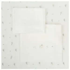 Сп. к-кт трико 3ч Blue Sky 80x140см White/Green