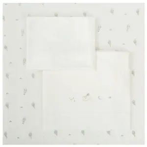 Сп. к-кт трико 3ч Blue Sky 60x120 см White/Green