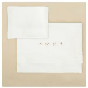 Сп. к-кт трико 3ч Anais 60x120см White/Linen