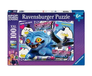 Ravensburger - Пъзел 100 ел. XXL - KPop Demon Hunters: Дърпи и Сюзи