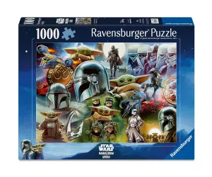 Ravensburger - Пъзел 1000 ел. - Междузвездни войни: Мандалориан и Грогу