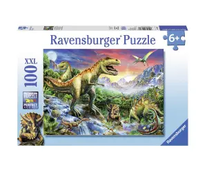 Ravensburger - Пъзел 100 ел. - Ерата на динозаврите