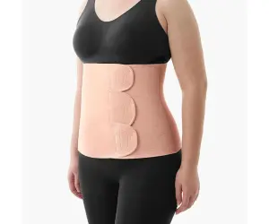 Momcozy-Колан за след раждане Ergowrap Oyster Pink р-рXL