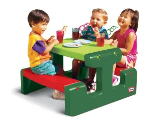 Little Tikes - Маса за пикник зелена