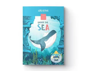 Книжка за оцв. Creative Children, 40 стр., Sea