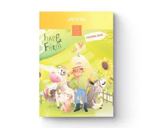 Книжка за оцв. Creative Children, 40 стр., Farm
