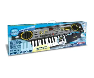 Bontempi - Синтезатор с 49 клавиша, с чанта, адаптор и USB кабел