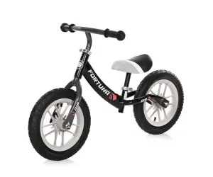 Lorelli Toys Баланс колело със светещи джанти Fortuna Air, Grey Black