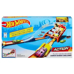 Игрален комплект Hot Wheels Goal Jump