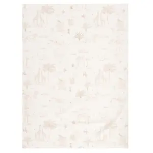 Чаршаф с ластик трико NOE 60x120 White/Linen