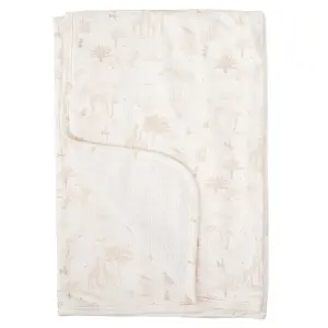 Бебешко одеяло NOE 75x75 White/Linen