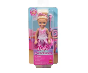 Barbie - Лешникотрошачката, кукла Челси бяла Снежна фея