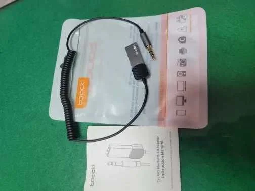 Toocki Bluetooth 3в1 Aux Адаптер Аудио приемник и Хендсфри — снимка 2