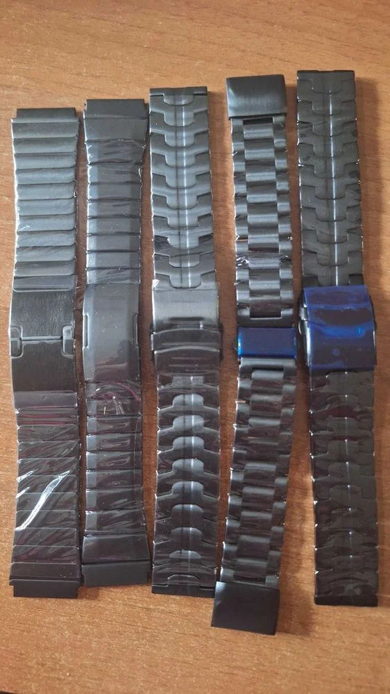 Метални титаниеви керамични и силиконови каишки Huawei Samsung Amazfit — снимка 4