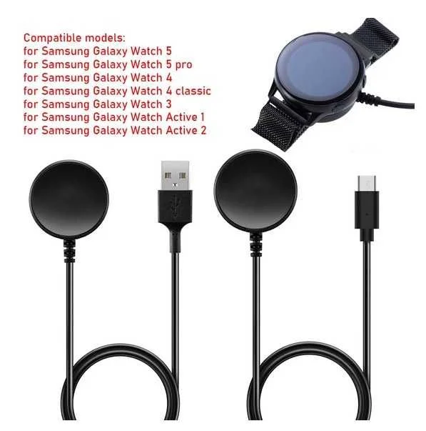Универсални магнитни зарядни за ВСИЧКИ смарт часовници и гривни — снимка 3